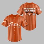 Longhorns Division I Softball National Champs Texas 2025 Jersey
