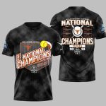 Longhorns Division Softball 2025 Nationl Champions Shirt