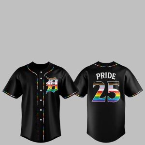 2025 Tigers Celebrate Pride Month Jersey 1