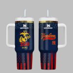 NY Yankees US USMC 250th Birthday Tumbler 2025