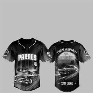 1 2025 SD Padres Classic Car Pride Jersey