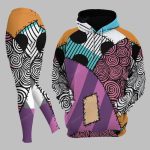 Nightmare Dress Sally Pattern Combo Hoodie Leggings 2025 Halloween