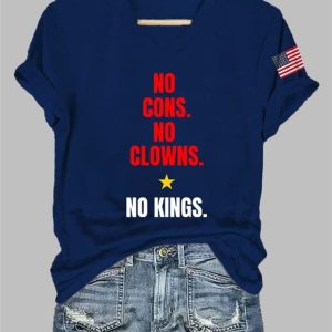 No Cons No Clowns No Kings Shirt 1