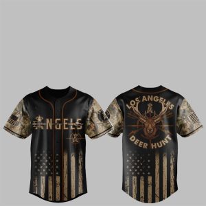 1 2025 LA Angels Deer Hunting Jersey
