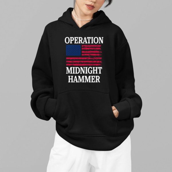 Operation Midnight Hammer with American Flag Shirt 2 1