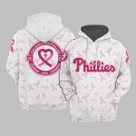Phillies Cancer Awareness Night 2025 Hoodie