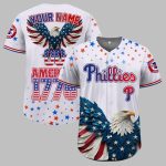 Phillies Independence Day Baseball Jersey 2025