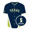 Rangers Dallas Wings Night Jersey 2025 Giveaway 1 2
