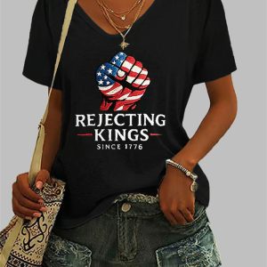 Rejecting Kings Since 1776 T-Shirt