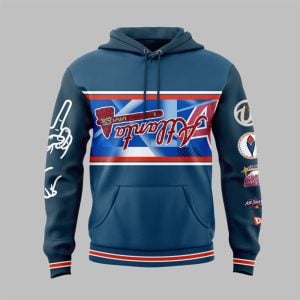 Usher Atlanta Braves Peace Up A Town Down Hoodie 1
