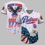 SD Padres Independence Day Baseball Jersey 2025