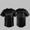 SF Giants Back In Black 2025 Jersey
