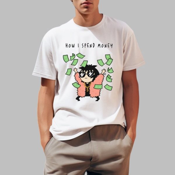 Sarah Andersen How I Spend Money Shirt 0 1