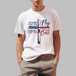Stand For The Flag Kneel For The Cross Shirt