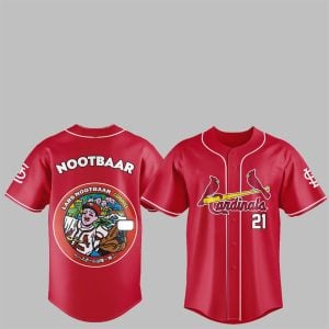 1 Cardinals Japan Rising Stars Lars Nootbaar Jersey 2025