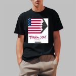 Trump Flag Thank You The World Shirt