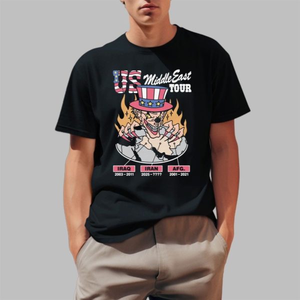 US Middle East Tour Shirt 0 1