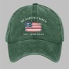 Unisex No Earthly Kings Only Divine Grace Print Baseball Hat 2