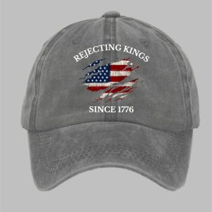 Unisex Rejecting Kings Since 1776 Printed Hat 1