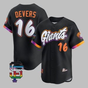 2025 SF Giants Devers Jersey 1 1
