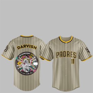 1 SD Padres Japan Rising Stars Yu Darvish Jersey 2025