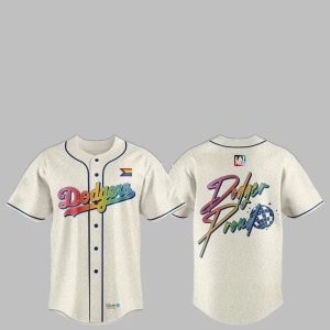 LA Dodgers LGBTQ Pride Night Jersey 2025 1