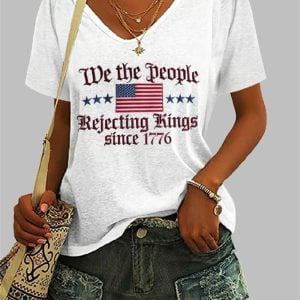 We The People Rejecting Kings Since 1776 Shirt 1