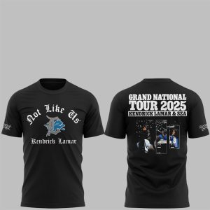 Lions Not Like Us Kendrick Lamar Grand National Tour 2025 Shirt 1