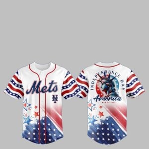 2025 NY Mets Celebrate the 4th of July Jersey 1 1