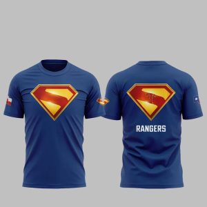 2025 Rangers Superman Night Shirt 1