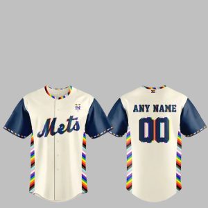 NY Mets Pride Month Jersey 2025