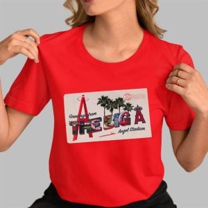 LA Angels Postcard Shirt 2025 Giveaway