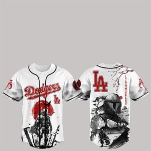 2025 LA Dodgers The Mandalorian Jersey 1