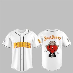 1 2025 SD Padres Bad Bunny Jersey