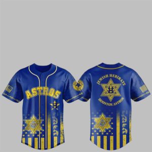 2025 Astros Jewish Heritage Night Jersey 1