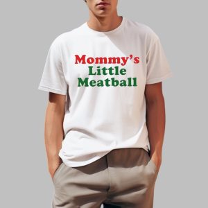 Mommy's Little Meatball Shirt 0 1