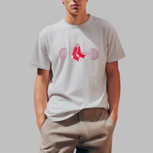 Jarren Duran Red Sox Weight Lifting Shirt 4 1