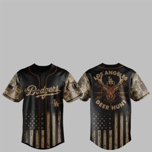 1 2025 LA Dodgers Deer Hunting Jersey