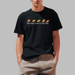 Bad Day To Be A Hot Dog Shirt 0 1