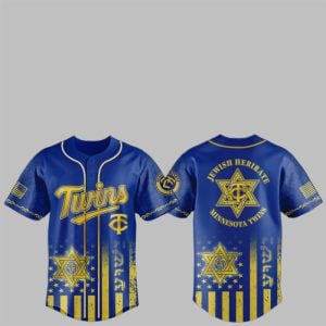 1 2025 Twins Jewish Heritage Night Jersey 1