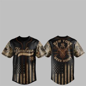 1 2025 NY Yankees Deer Hunting Jersey