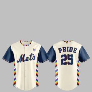 NY Mets Happy Pride Month 2025 Jersey