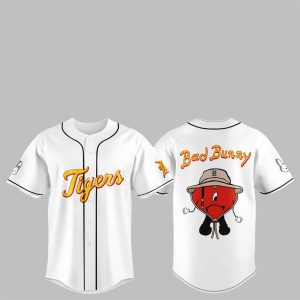 1 2025 Tigers Bad Bunny Jersey