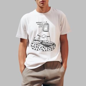 Happiness Is A Sandwich With Chips Shirt 0 1