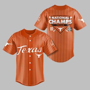 Longhorns Division I Softball National Champs Texas 2025 Jersey 1 1