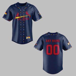 2025 Louis Cardinals Pride Night Jersey 1
