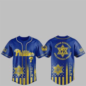 2025 Phillies Jewish Heritage Night Jersey 1