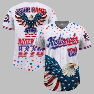 Nationals Independence Day Baseball Jersey 2025 1 1