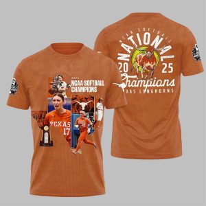 Softball National Champions 2025 Longhorns Shirt 1