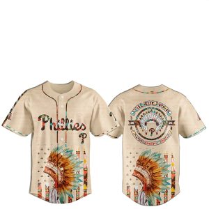 Philadelphia Phillies Special Native American Day Jersey 2025